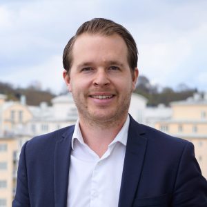 Joel Engström, administrerende direktør i Logent